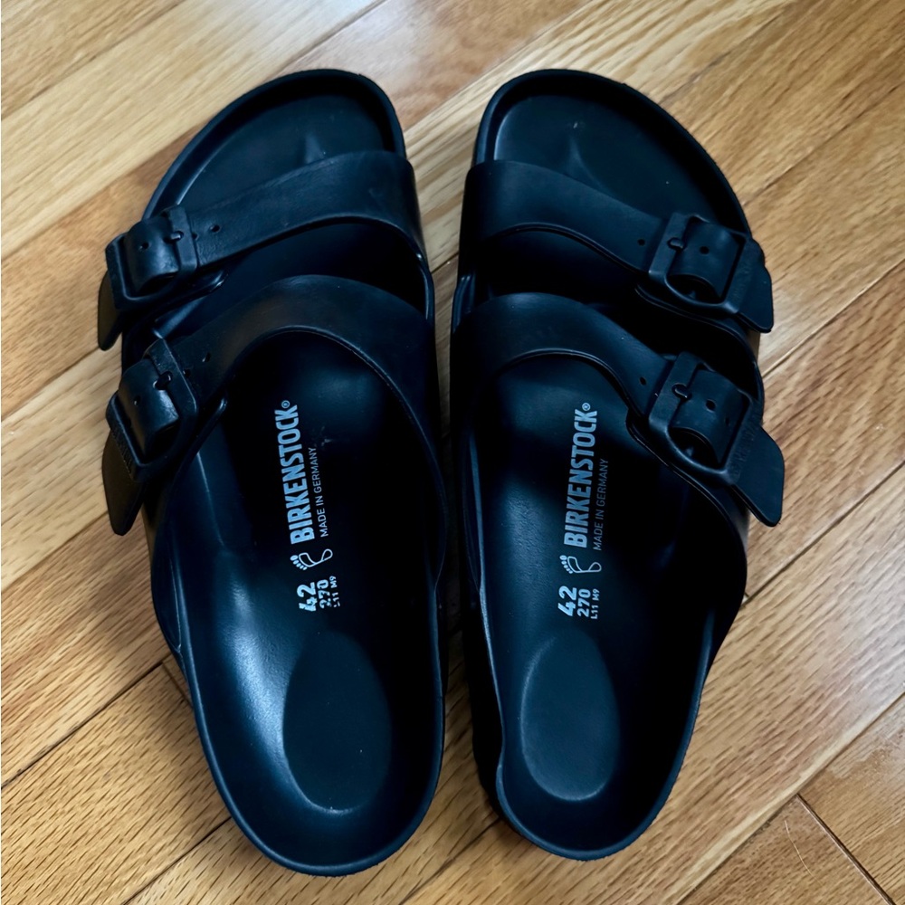 Birkenstock Arizona EVA Slides in Black
